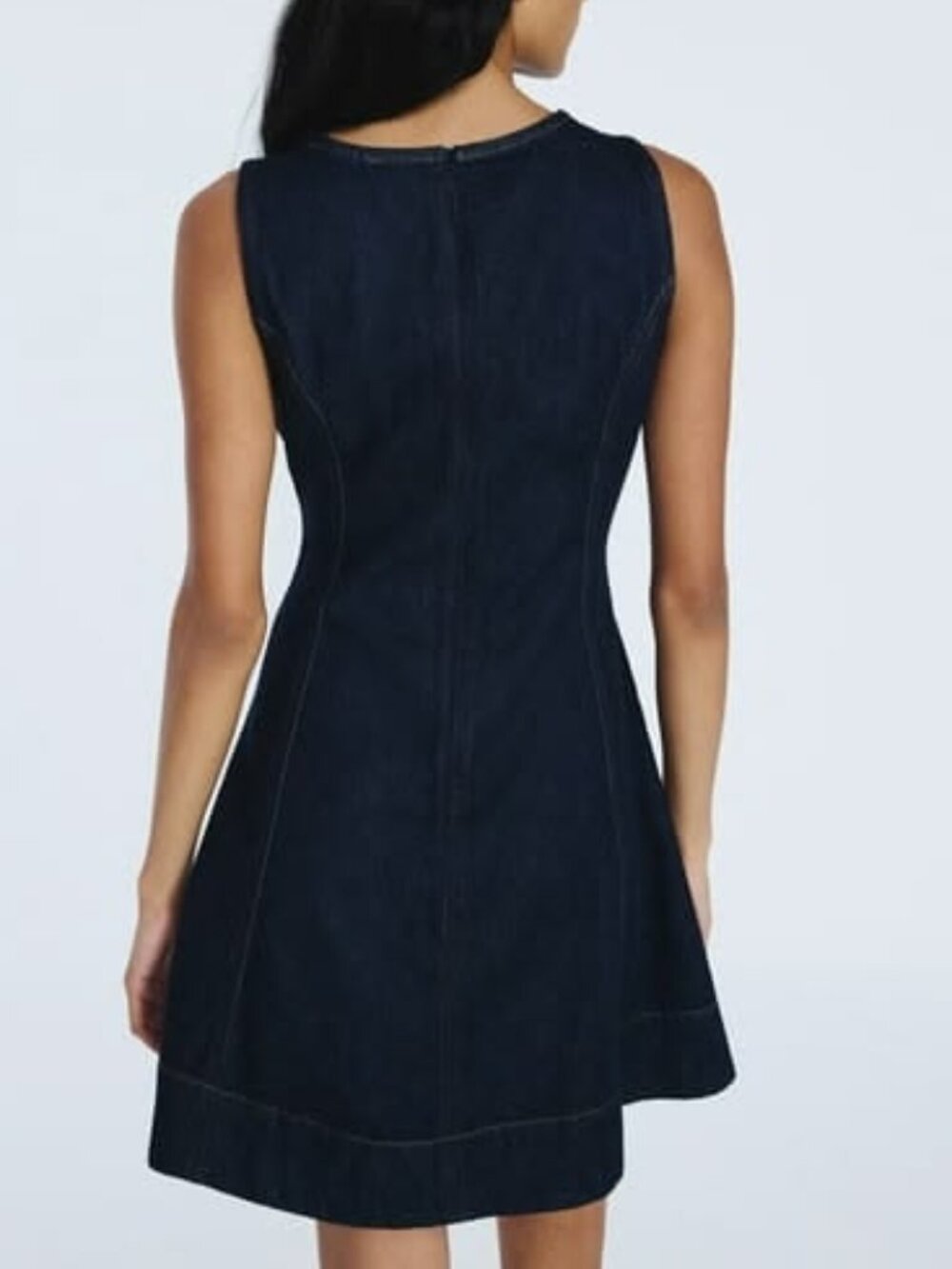 NWT Free Assembly Women's Sls Crw Nk Mini Dress -8 - Picture 2 of 4